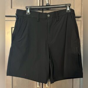 American Eagle Outfitters Men's Black 24/7 Flex Club 8” Shorts Sz 29